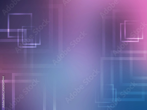 Gradient, tło z kwadratami w kolorze fioletowym