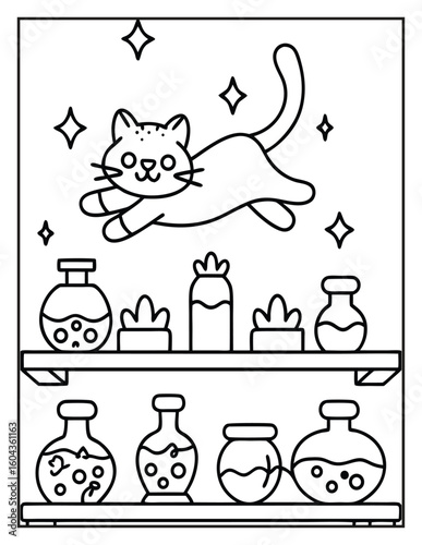 Halloween Coloring Page – Fun, Spooky, and Easy Designs for Kids and Adults | Ghosts, Pumpkins, Witches & More | Print