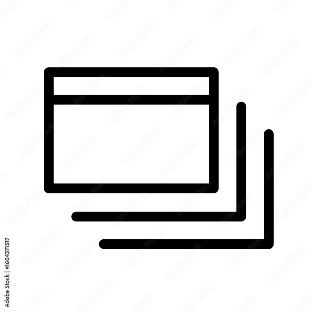 windows line icon windows line icon