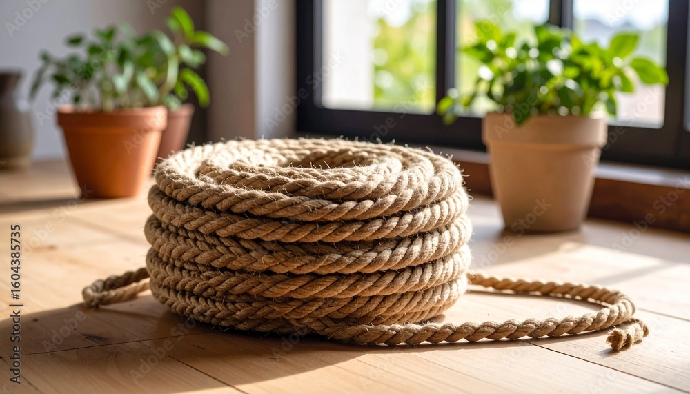Fototapeta premium wicker basket on the table