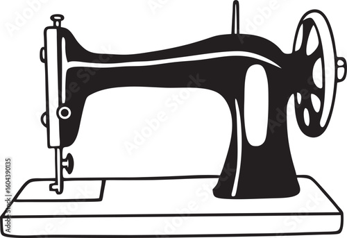 vintage sewing machine