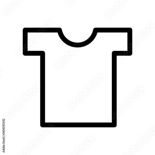 shirt line icon
