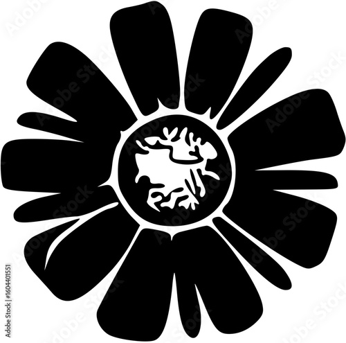 flower, floral, vector, nature, illustration, design, plant, spring, leaf, blossom, summer, decoration, flora, pattern, art, beauty, color, petal, element, card, flowers, ornament, bloom, tattoo, dais