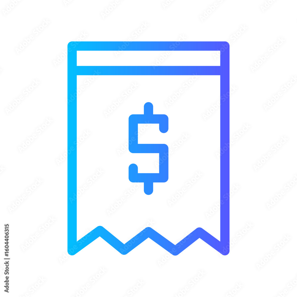 Fototapeta premium price gradient icon