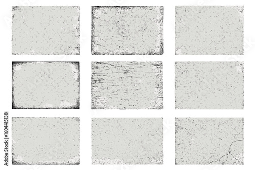 Grunge Overlay Texture Set, Distressed Vector Backgrounds, Grainy Monochrome Effect, Vintage Texture Pack for Graphic Design, Scratch, Crackle, Noise, Editable Abstract Elements