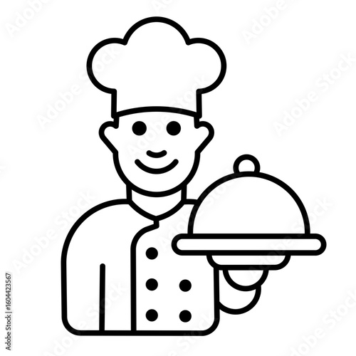 Chef icon design 