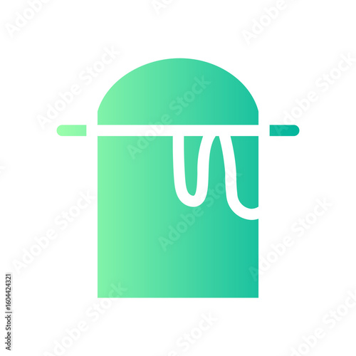 paint bucket gradient icon