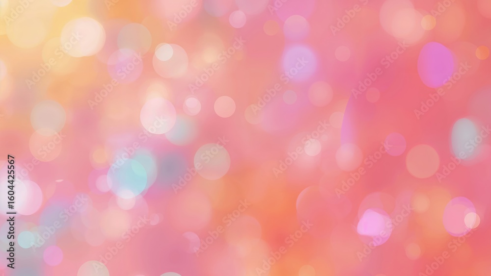 Colorful blurred light with bokeh effect Colorful blurred light with bokeh effect
