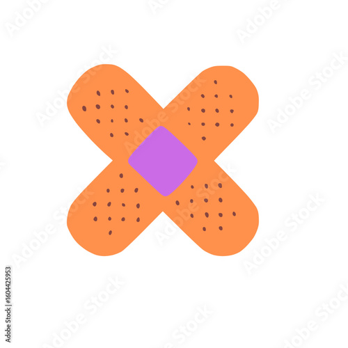 Handplast medical bandage icon.