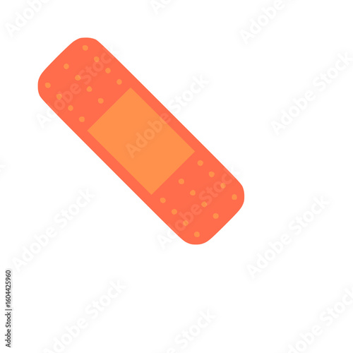 Adhesive bandage hand plaster icon .