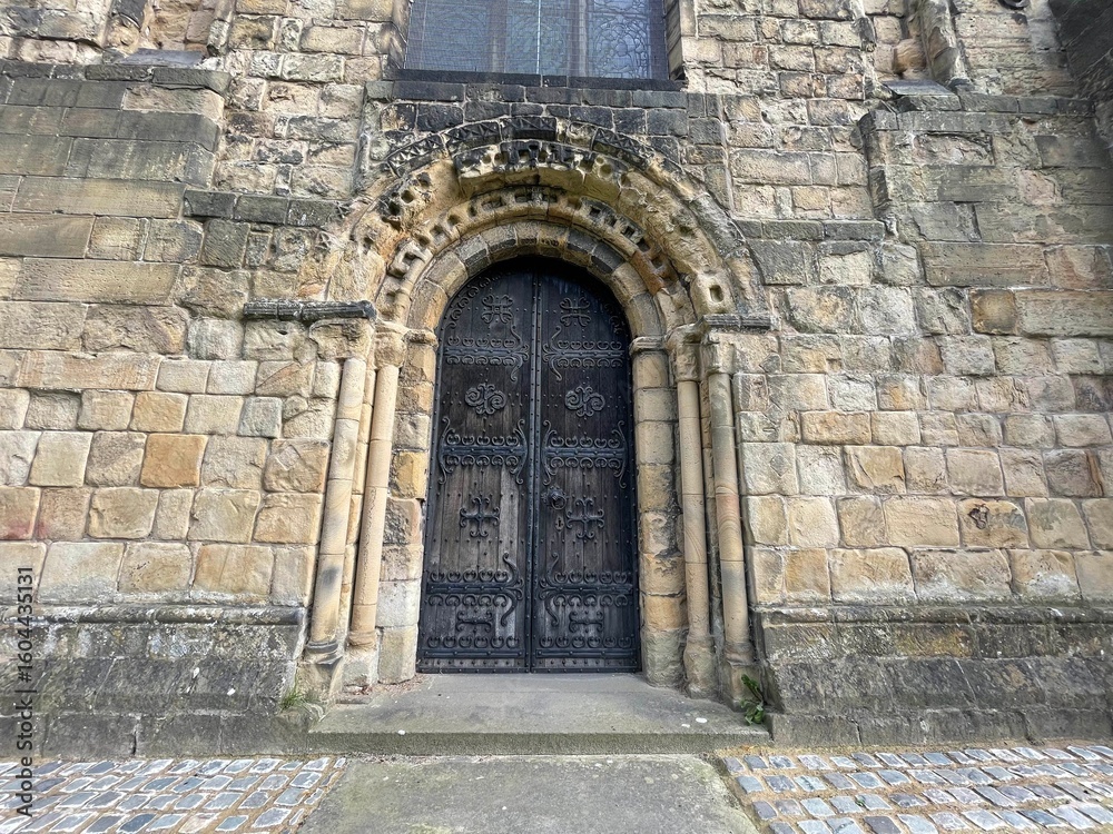 Fototapeta premium old church door