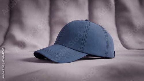 Wallpaper Mural Blue baseball cap with stitched details headwear fashion Torontodigital.ca