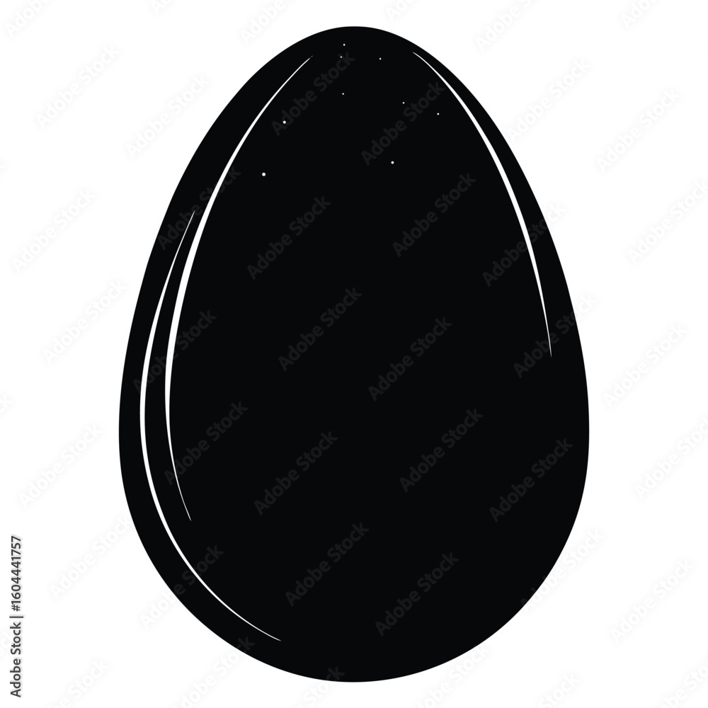 Fototapeta premium Nutritionist element isolated egg on white background