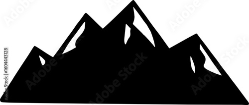 Vector illustration of  mountain forest landscape vector 