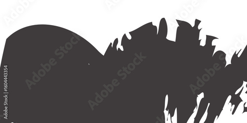 transparent background ,Grunge Texture-Rough Edge Frame ,brush stock White Outline
