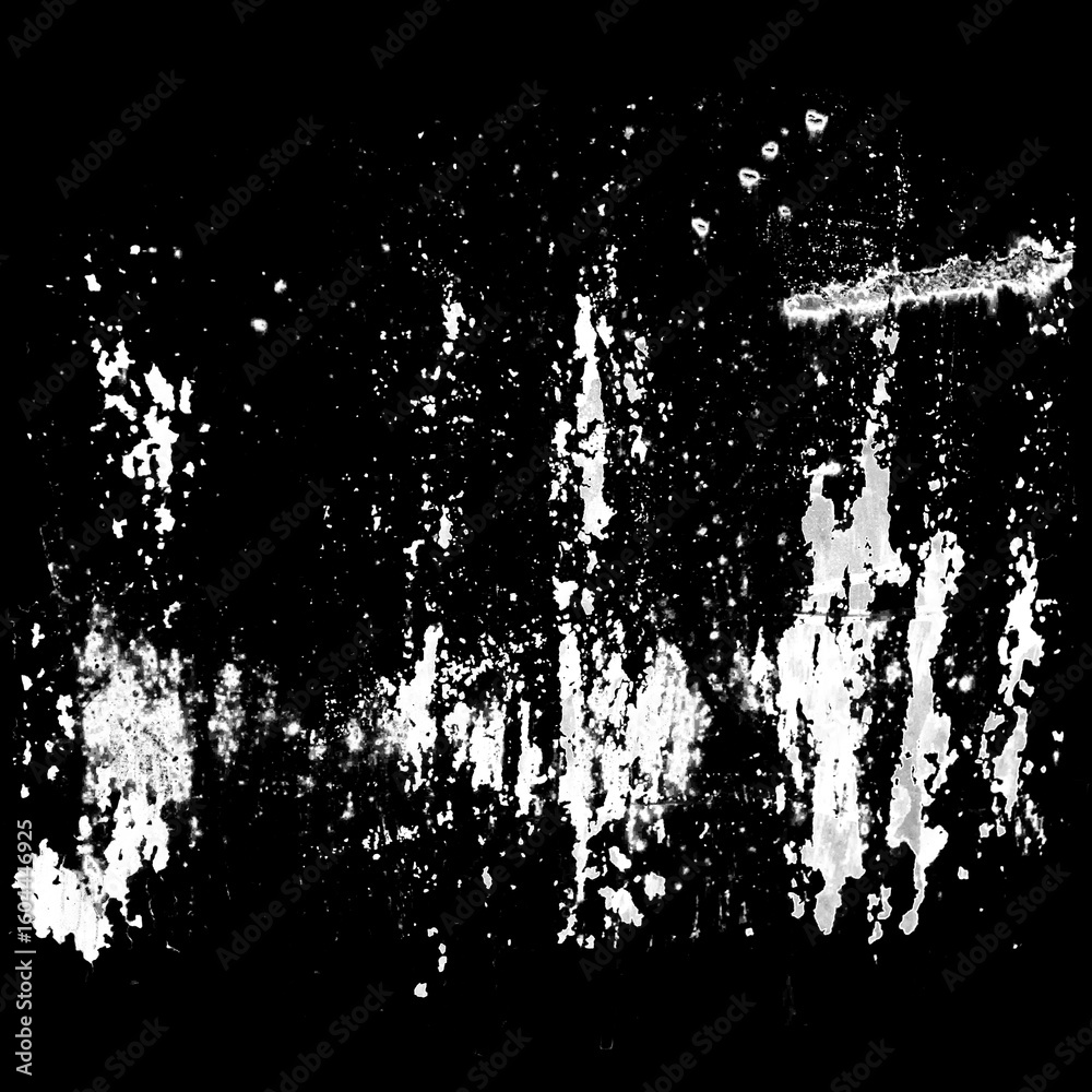 Fototapeta premium Isolated Wall Stains Texture PNG – Transparent Grunge Alpha Element