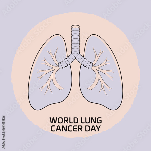 World Lung Cancer Day – Unite for Awareness & Breathing Hope.