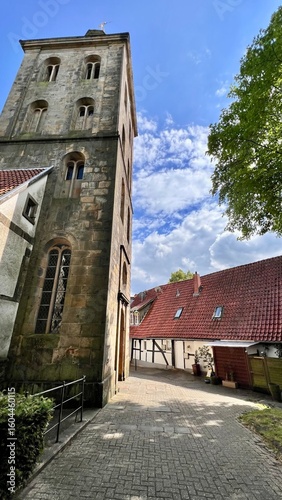 old Protestant church in Teckelenburg, germany