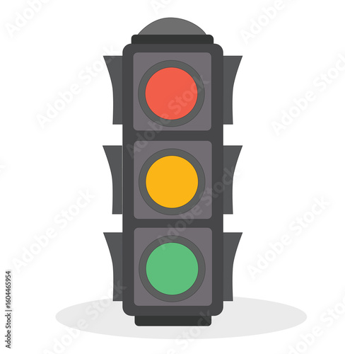 traffic lights icon vector illustration