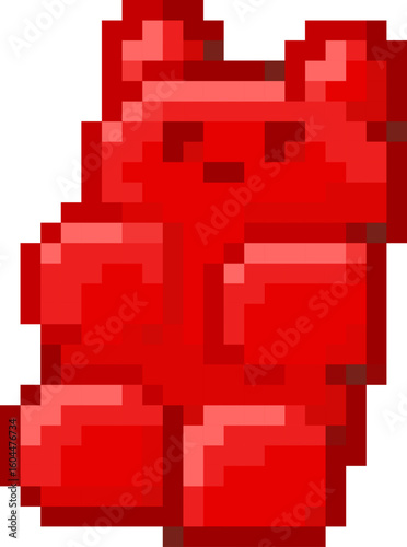 Pixel Jelly Bear