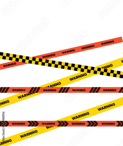 police line vector police line crime scene . warning icon sign vector 