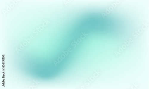 Gentle Wave Abstract: A serene and fluid teal wave gracefully emerges from the soft and airy shades, evoking a sense of tranquility and natural beauty.