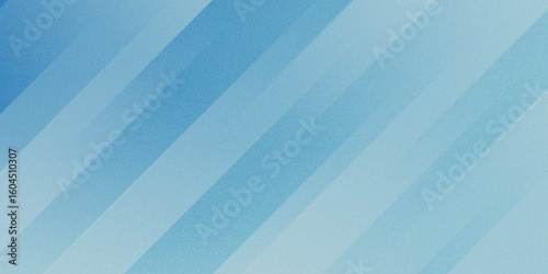 modern abstract blue background design with layers of textured white transparent material in triangle diamond and squares shapes in random geometric pattern
