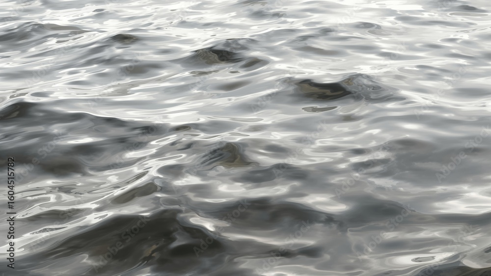 Obraz premium Abstract background featuring river waves in long exposure