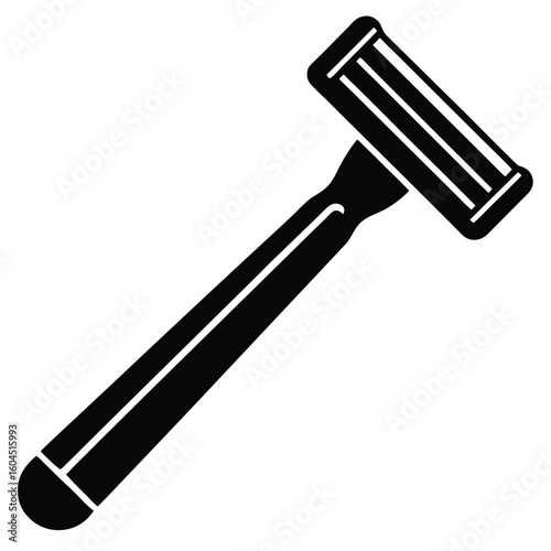 Tattoo artist element isolated disposable razors on white background