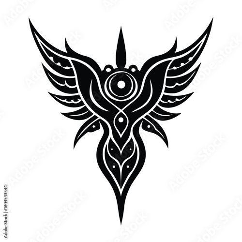 Tattoo artist element isolated tattoo design sketch on white background