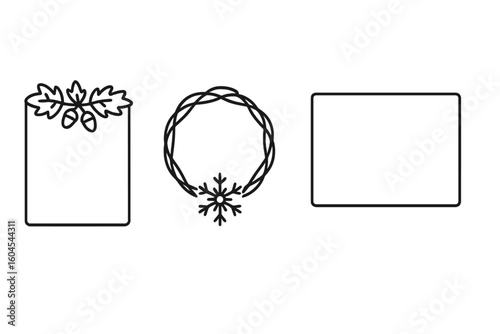 Scuba diving icons outline set. Linear vector symbols of diver equipment for water sports. Dive gear collection with tank, mask, fins, snorkel, BCD for adventure travel.