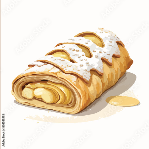 Austrian Apple Strudel 