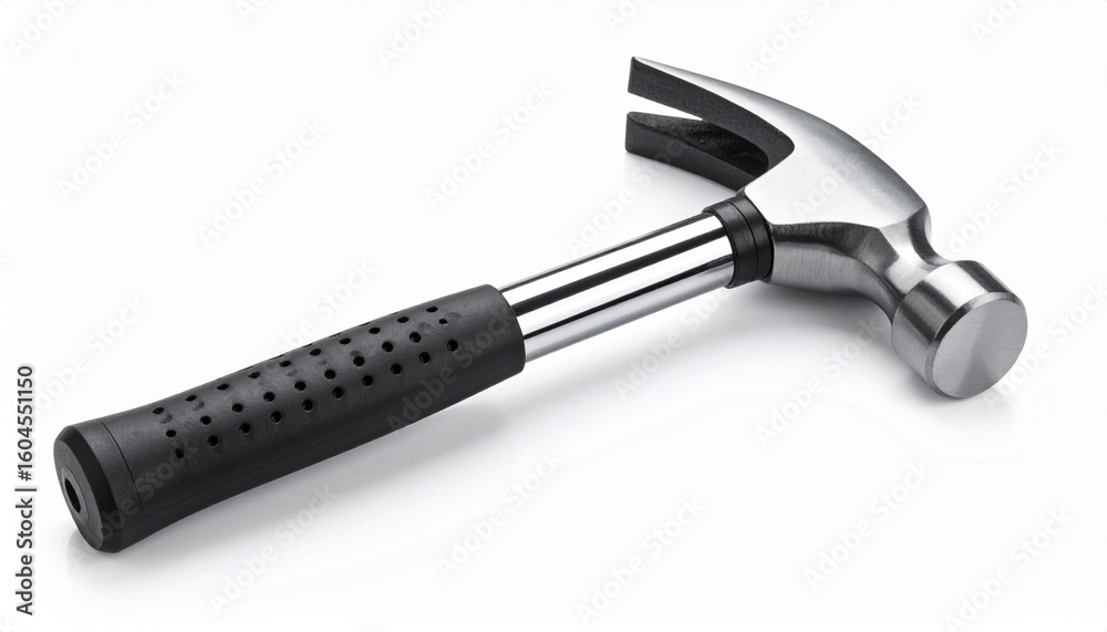 hammer and nails on white hammer and nails on white