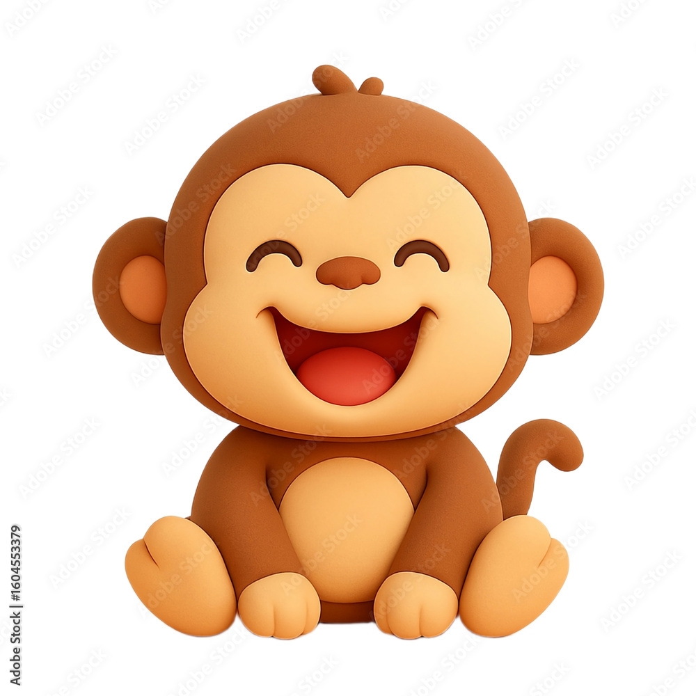 Obraz premium Smiling Monkey