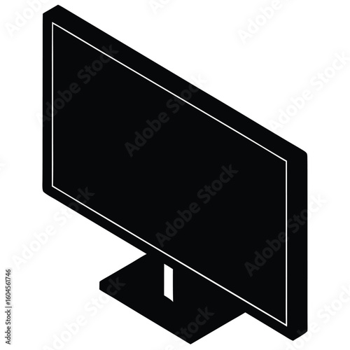 Interior designer element isolated 3d rendering screen on white background