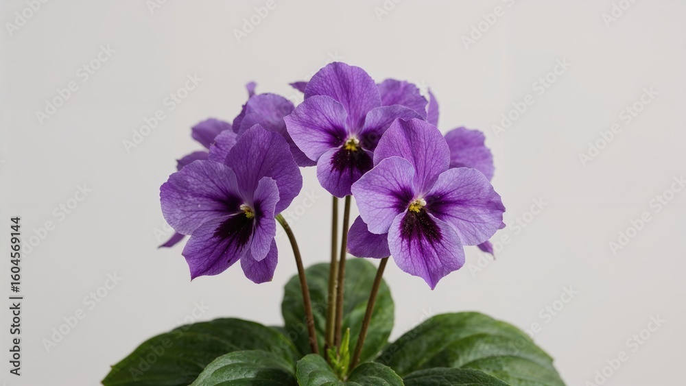 Obraz premium Macro shot showcasing delicate petals of a blooming plant