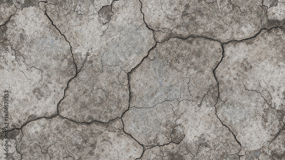 Obraz premium Grunge textured old concrete surface with decorative abstract patterns