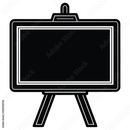 Interior designer element isolated design board on white background