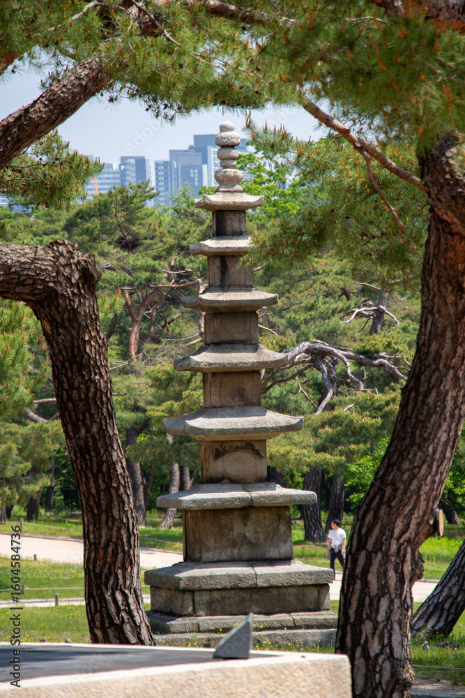 Obraz premium Gyeongbokgung Palace in Seoul 