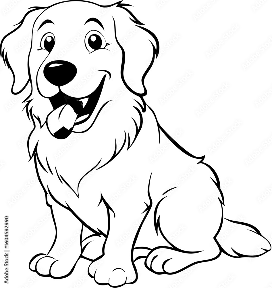 Fototapeta premium labrador retriever puppy