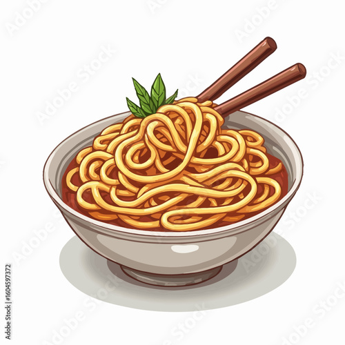 delicious noodles design very cool