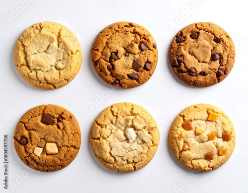 Assorted cookies, various flavors