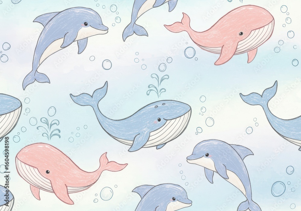 Naklejka premium crayon sketch animal