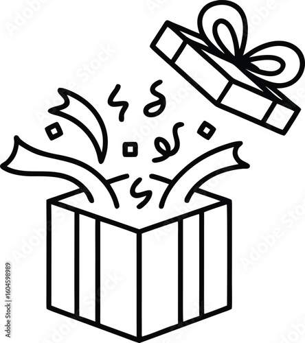 gift box vector illustration