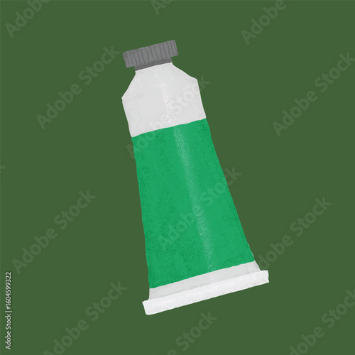 Creative Stationery Illustration – Tube Paint