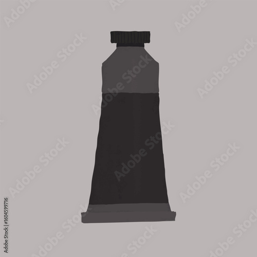 Creative Stationery Illustration – Tube Paint