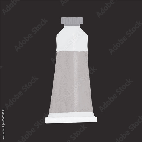 Creative Stationery Illustration – Tube Paint