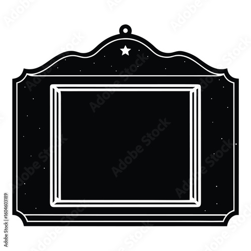 Interior designer element isolated mood board template on white background