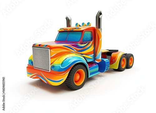 Colorful Toy Truck