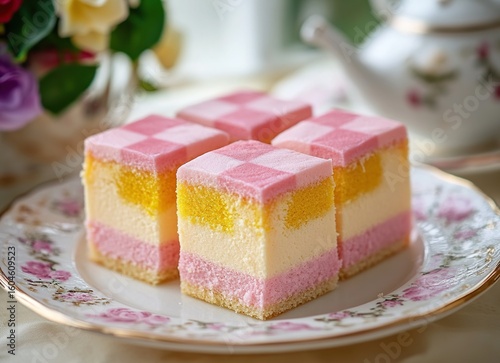 Layered Mango Cheesecake Dessert